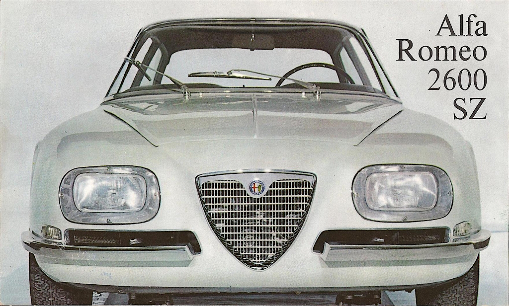 1964 Alfa Romeo 2600 SZ Brochure